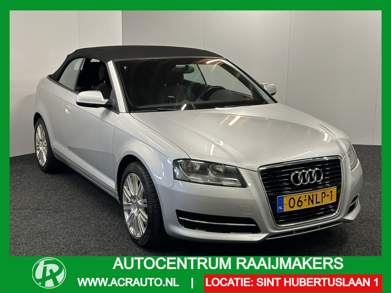 Audi A3 Cabriolet - 1.8 TFSI ATTRACTION P-LINE BNS AUTOMAAT NAVIGATIE CRUISE CONTROL BLUETOOTH TELEFOON MEDIA - AutoWereld.nl