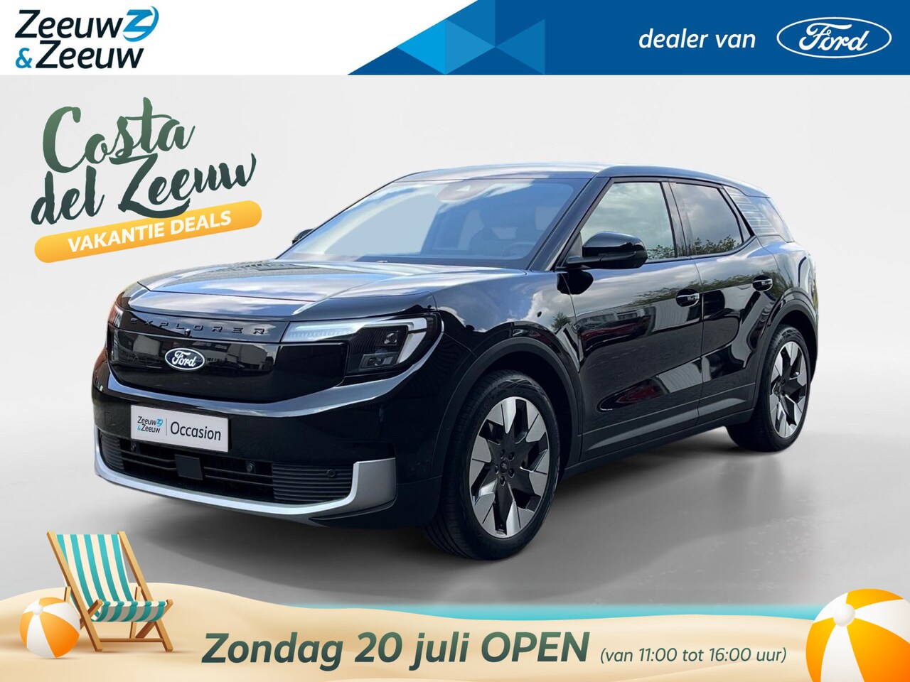 Ford Explorer - Premium Extended Range RWD 77 kWh 286pk | €1.000.- korting | 0,99% rente | Tot 5.000km gra - AutoWereld.nl