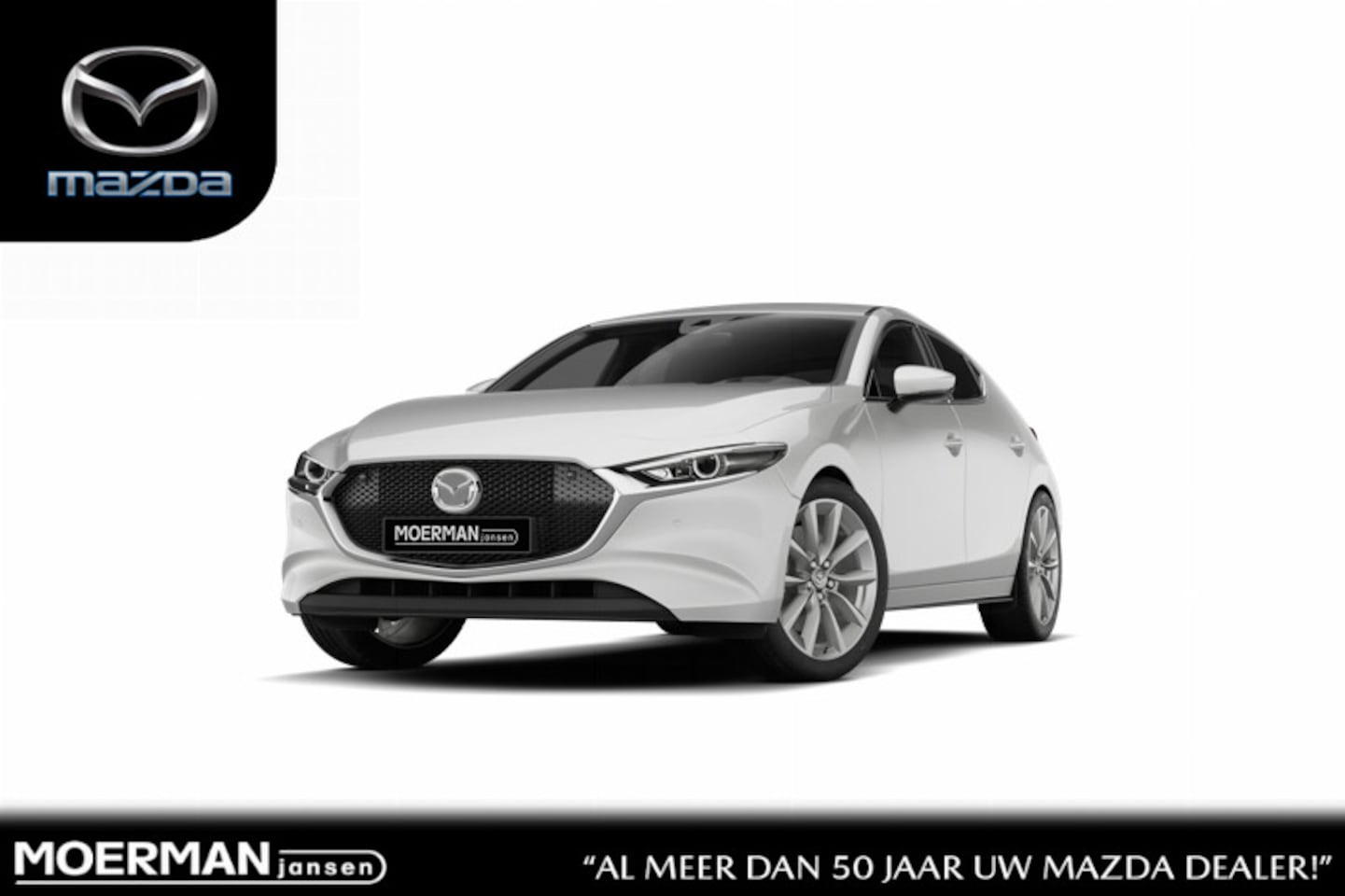 Mazda 3 - Prime-Line | 16-inch lichtmetalen velgen, Silver | 6 speakers | 7-inch digitale meterset - AutoWereld.nl