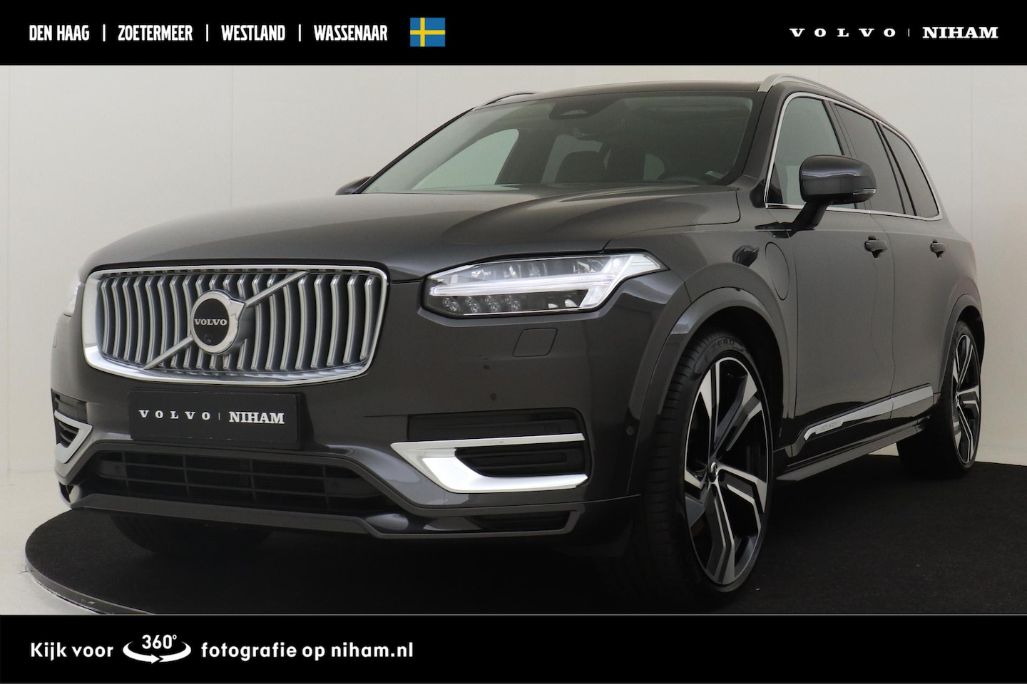 Volvo XC90 - T8 RECHARGE AWD ULTIMATE BRIGHT *FULL OPTIONS!* -PANO.DAK|360°CAM|BOWERS&WILKINS|LUCHTVERI - AutoWereld.nl
