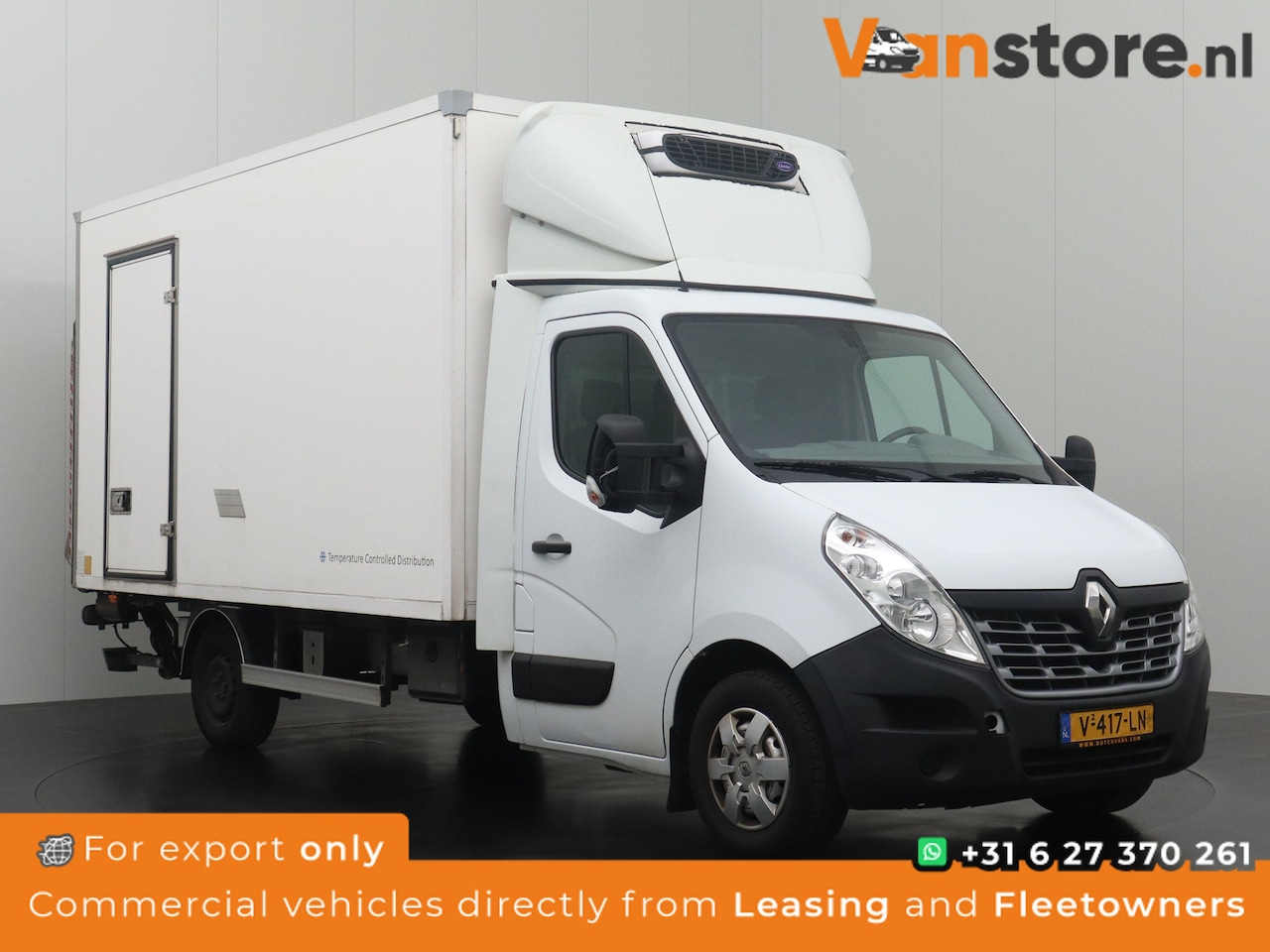 Renault Master - 2.3DCi 170PK Koelbakwagen+Laadklep | Airco | 3-Persoons | Dakspoiler - AutoWereld.nl