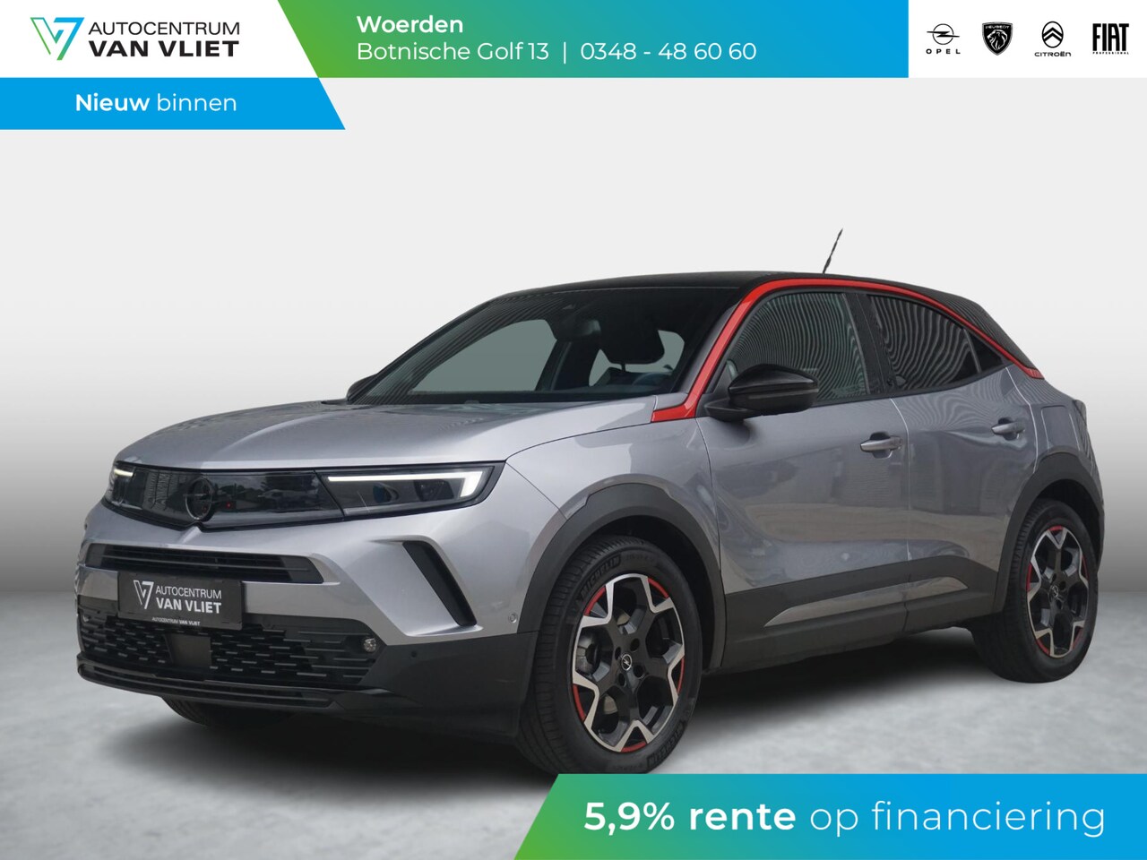 Opel Mokka-e - GS Line 50-kWh 11kw bl. - AutoWereld.nl
