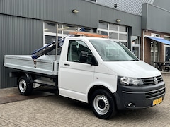 Volkswagen Transporter - 2.0 TDI L2H1 Laadkraan Amco Veba open laadbak Pick-up Airco Trekhaak 2200 kg trekgewicht 3