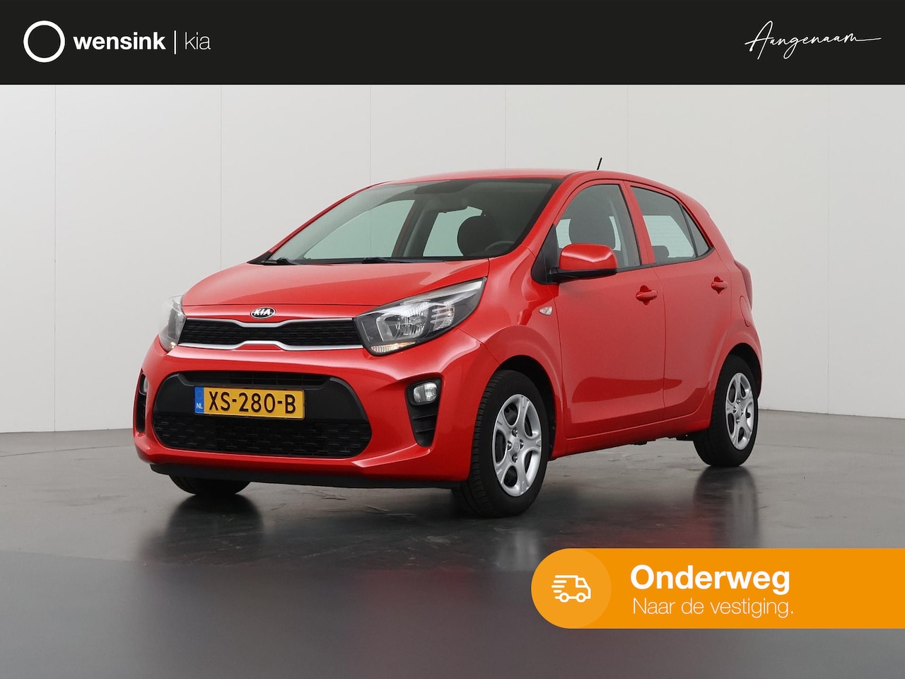 Kia Picanto - 1.0 CVVT EconomyPlusLine | Bluetooth | Airco | Start/stop Systeem | Lederen Stuurwiel | - AutoWereld.nl