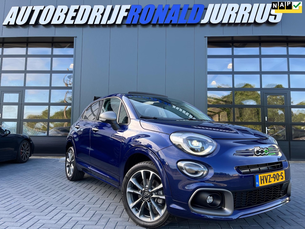 Fiat 500 X - 1.5 Hybrid 130Pk Sport Cabrio/Automaat/Leder/Camera/Climatronic/Apple Car play/Full Led/Cr - AutoWereld.nl