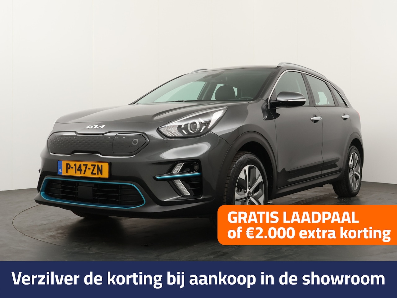 Kia e-Niro - DynamicLine 64 kWh - SOH 97% - Apple CarPlay/Android Auto - Navigatie - Achteruitrijcamera - AutoWereld.nl