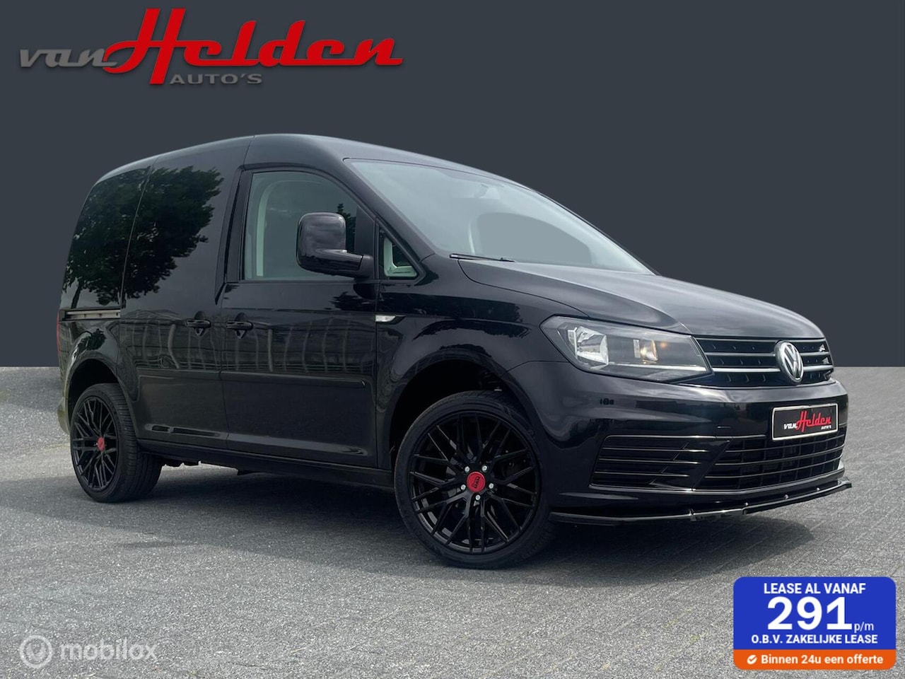 Volkswagen Caddy - Bestel 1.4 TSI DSG Automaat Cruise Black Edition 18inch Schuifdeur Airco Etc! - AutoWereld.nl