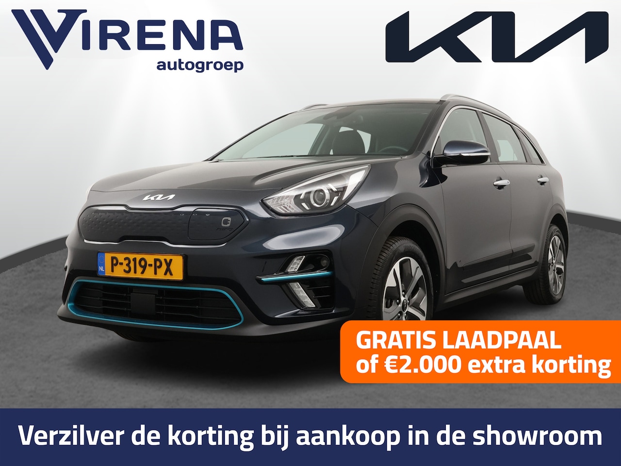 Kia e-Niro - DynamicLine 64 kWh - SOH 99% - Apple CarPlay/Android Auto - Achteruitrijcamera - Parkeerse - AutoWereld.nl