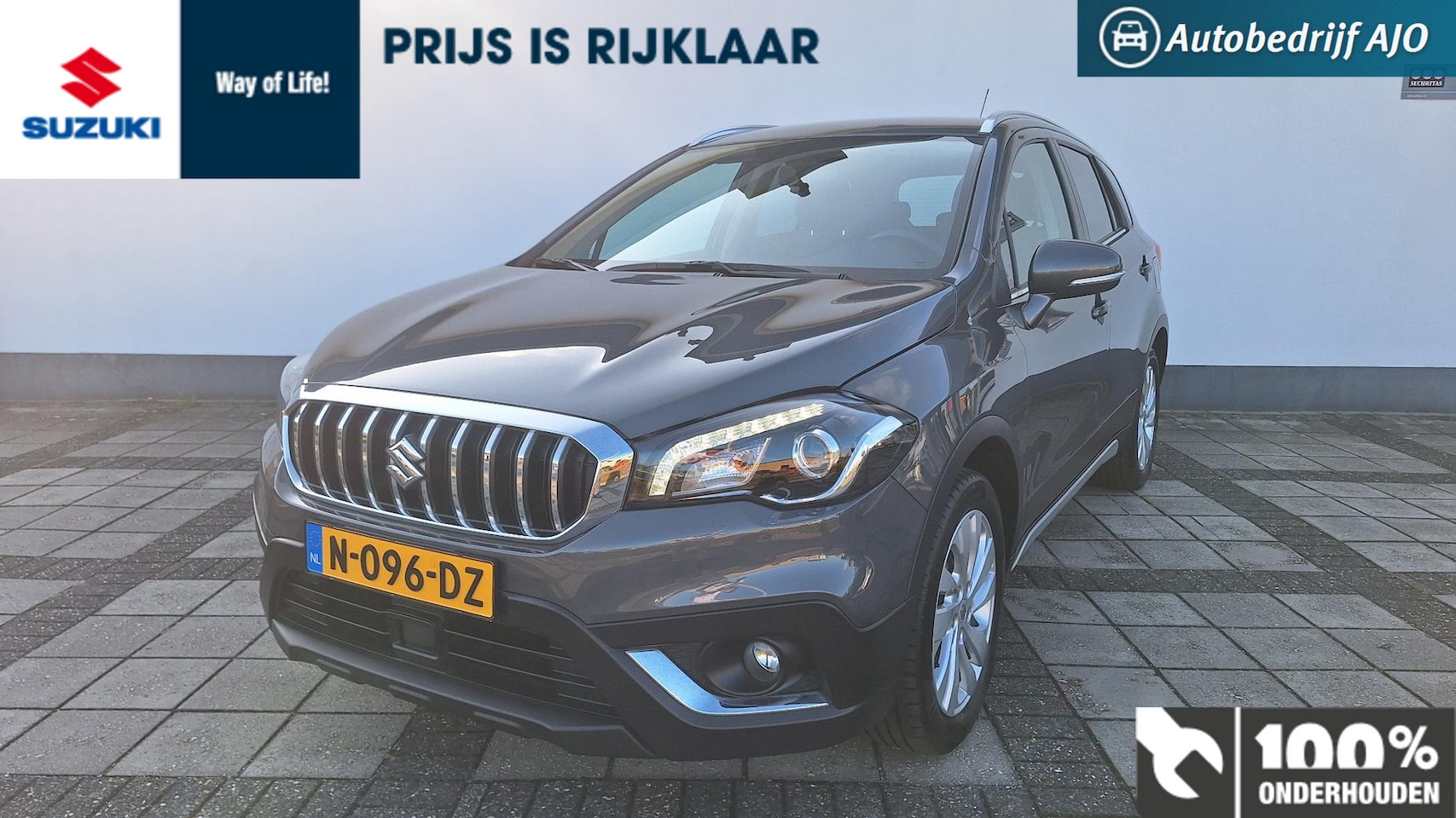 Suzuki S-Cross - 1.4 Boosterjet Select Smart Hybrid rijklaar prijs - AutoWereld.nl