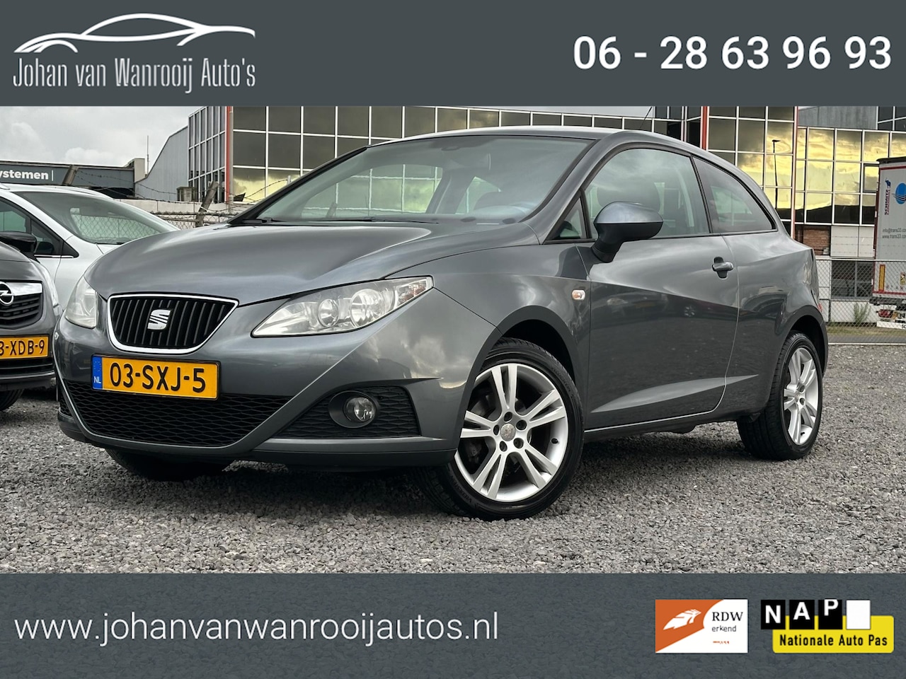 SEAT Ibiza SC - 1.4 COPA Plus/NAVI/CLIMA/NW APK - AutoWereld.nl