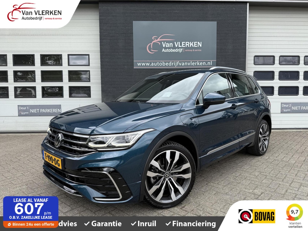 Volkswagen Tiguan - 1.4 TSI eHybrid R-Line PANO LEER HEAD UP - AutoWereld.nl