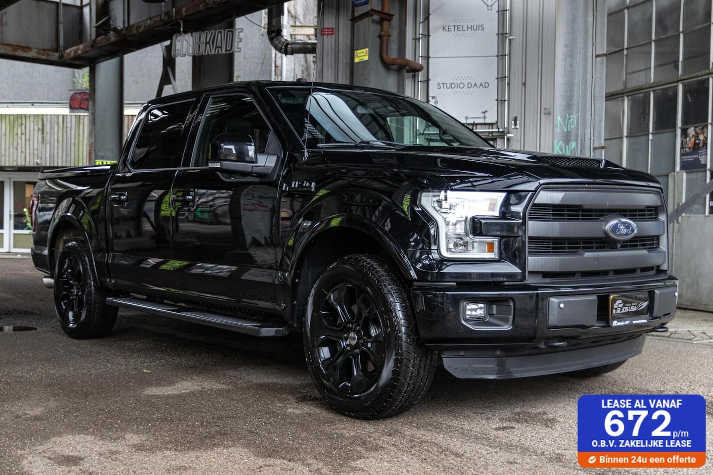 Ford F150 - USA F 150 Lariat Sport Black Edition 34K lage bijtelling NAP - AutoWereld.nl