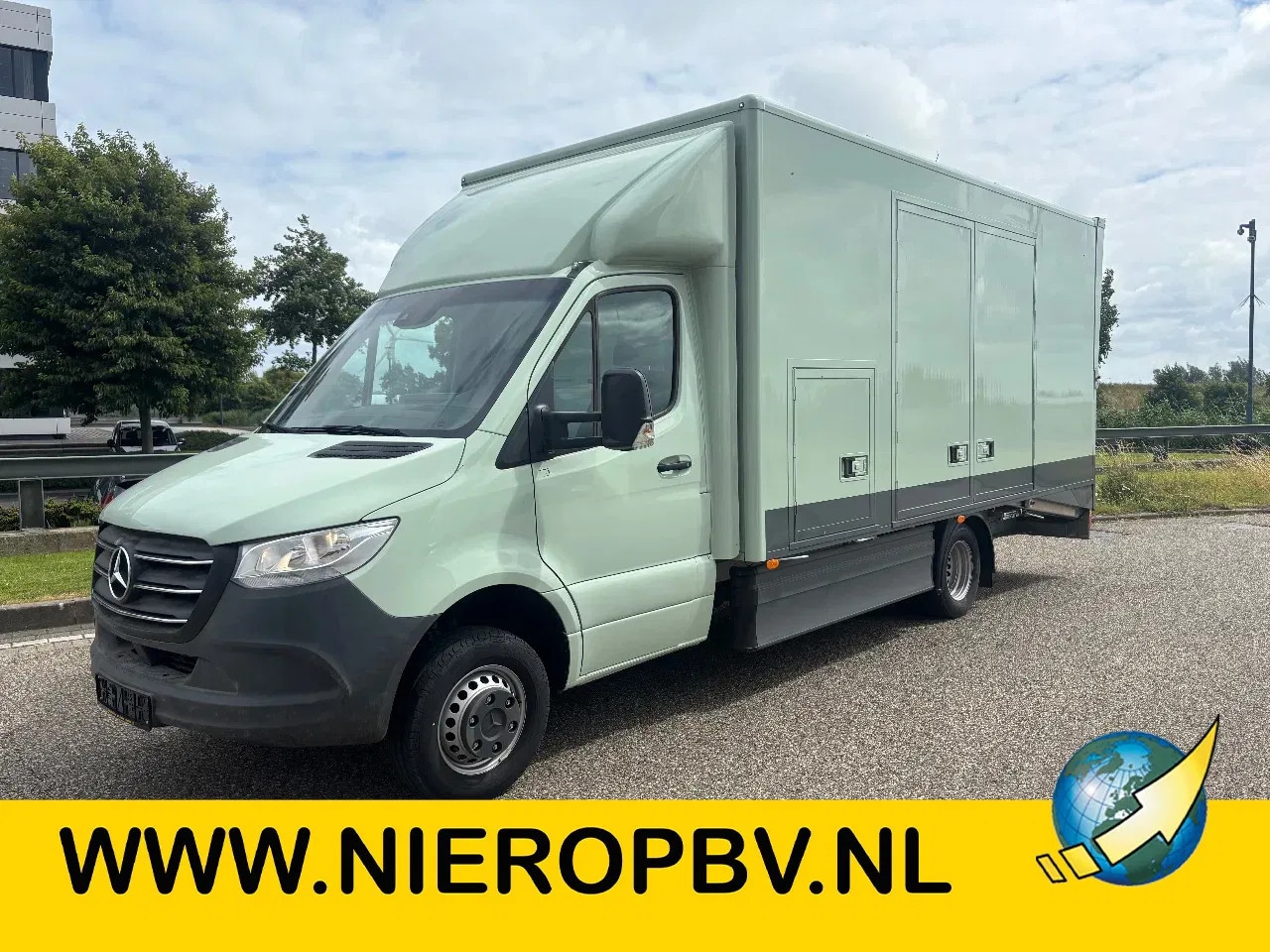 Mercedes-Benz Sprinter - 516CDI Auto/Machine Transport Automaat Airco Navi Cruisecontrol - AutoWereld.nl