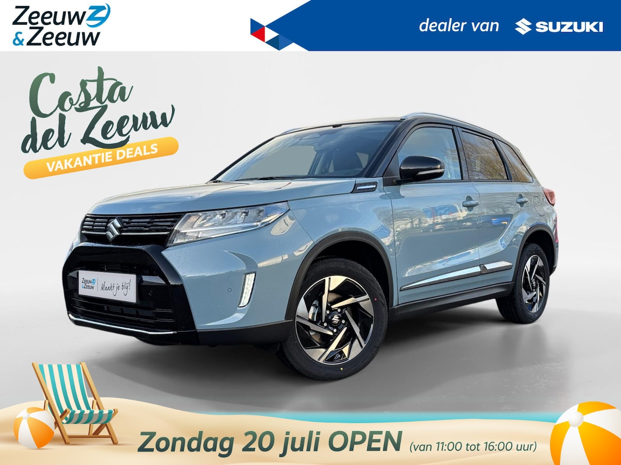 Suzuki Vitara - 1.5 Hybrid Style 115pk automaat | Nieuw te bestellen | €2.500.- korting | 17inch lichtmeta - AutoWereld.nl