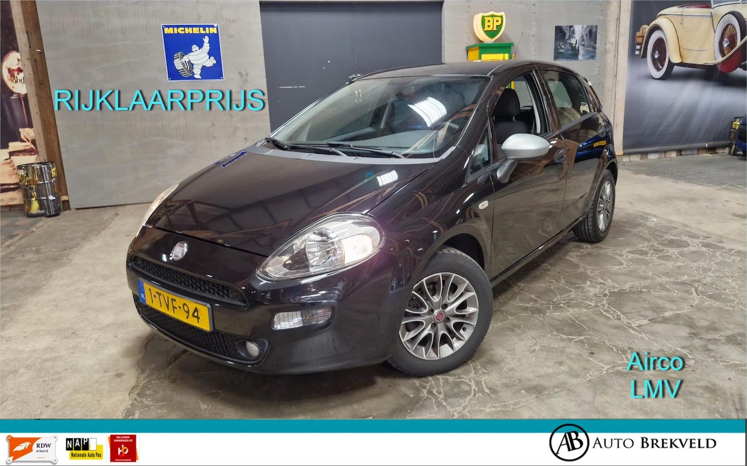 Fiat Punto Evo - 1.2 Pop 69PK | Rijklaarprijs | Airco | LMV - AutoWereld.nl