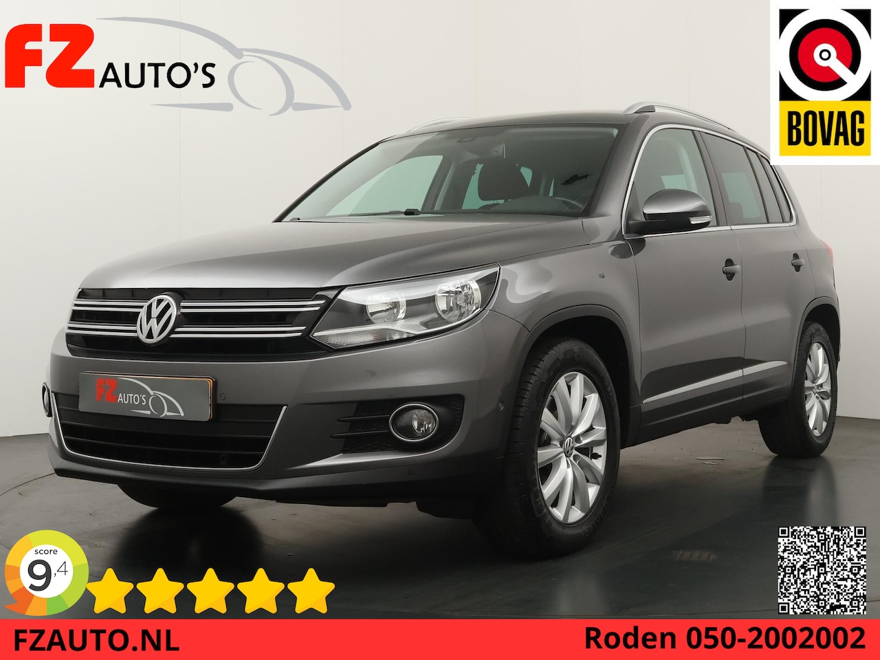 Volkswagen Tiguan - 1.4 TSI Sport&Style - Navigatie - Trekhaak - Climate Control - AutoWereld.nl