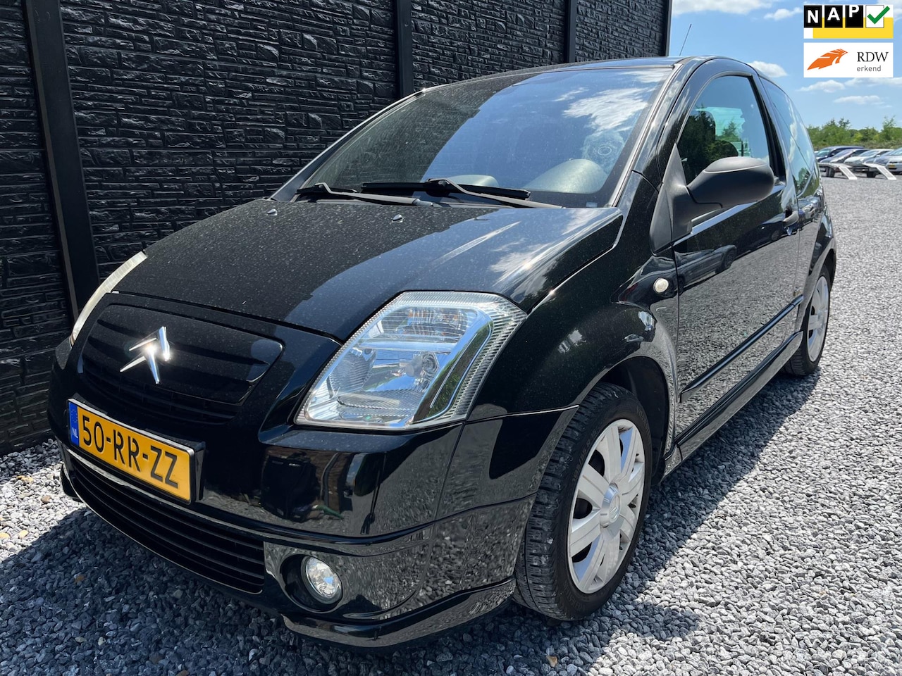 Citroën C2 - 1.4i VTR Airco, Electr ramen , NAP, Zeer nettjes onderhouden - AutoWereld.nl