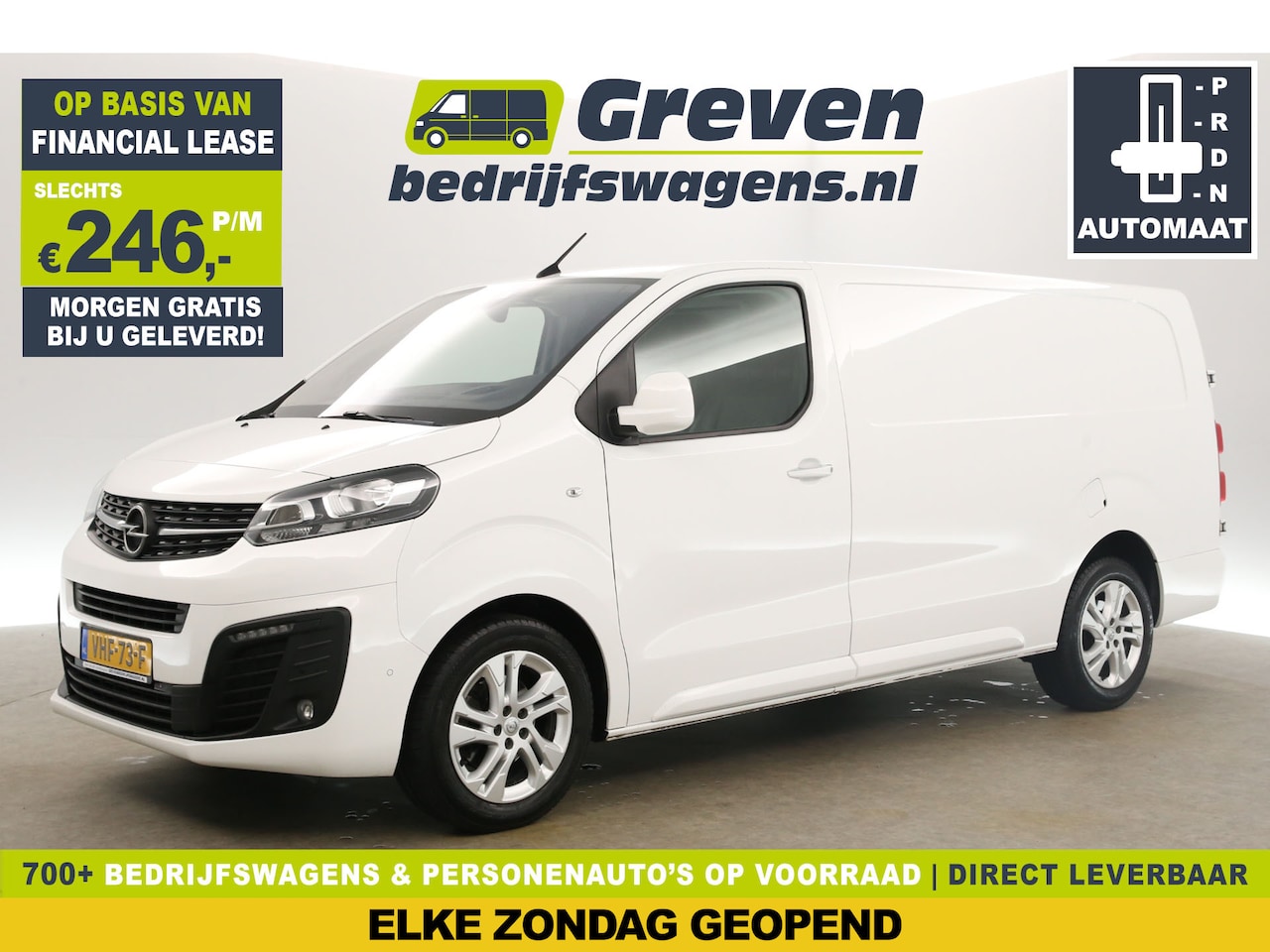 Opel Vivaro - 2.0 CDTI L3H1 Automaat Clima 360Camera Cruise Carplay Trekhaak Head up Display Navi PDC LE - AutoWereld.nl