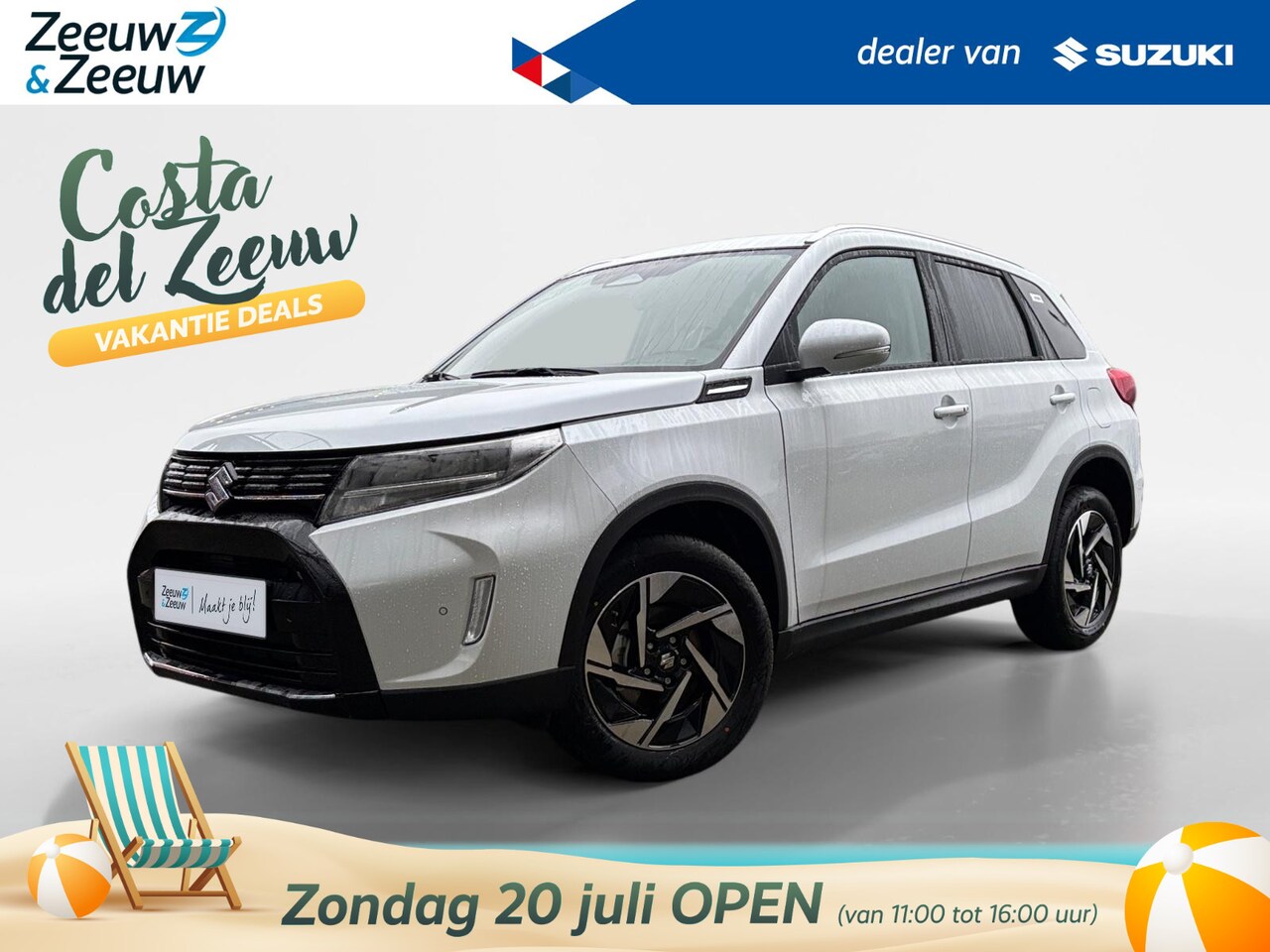 Suzuki Vitara - 1.4 Style 129pk + 14pk | Nieuw te bestellen | €2.500.- korting - AutoWereld.nl