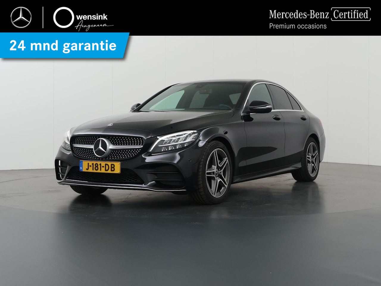 Mercedes-Benz C-klasse - 180 Business Solution AMG | High Peformance LED | Stoelverwarming | Widescreen | - AutoWereld.nl