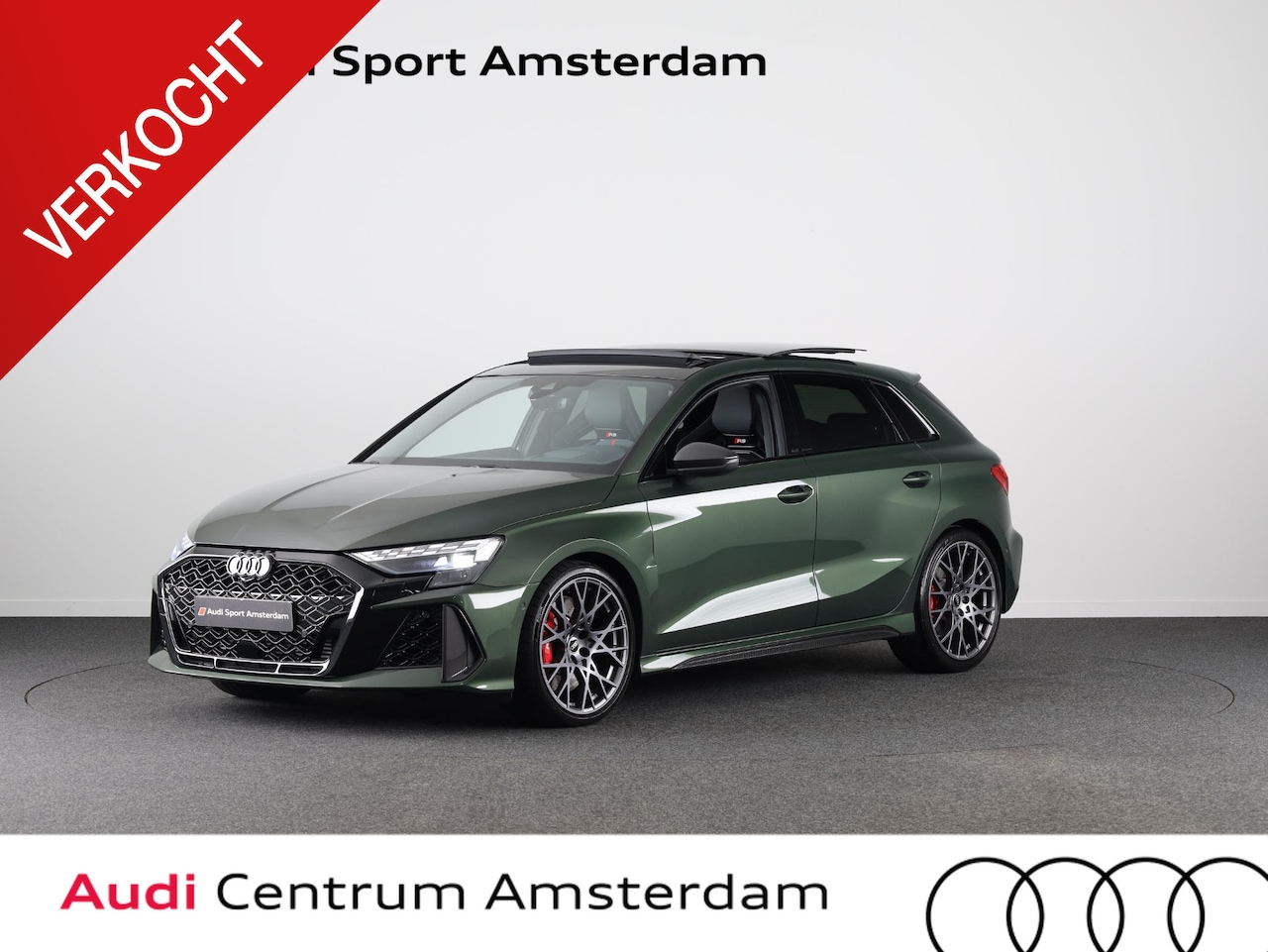 Audi RS3 - Sportback 2.5 TFSI quattro 400pk Panoramadak | Schaal stoelen | Head Up Display | Sonsos a - AutoWereld.nl