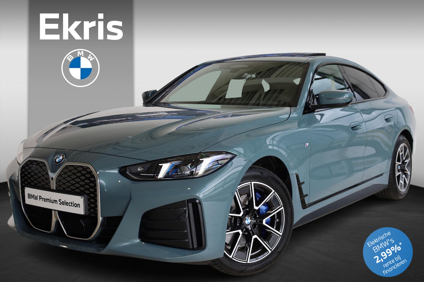 BMW i4 - eDrive40 | M Sportpakket | Innovation Pack | Trekhaak elektr. | Panoramadak - AutoWereld.nl