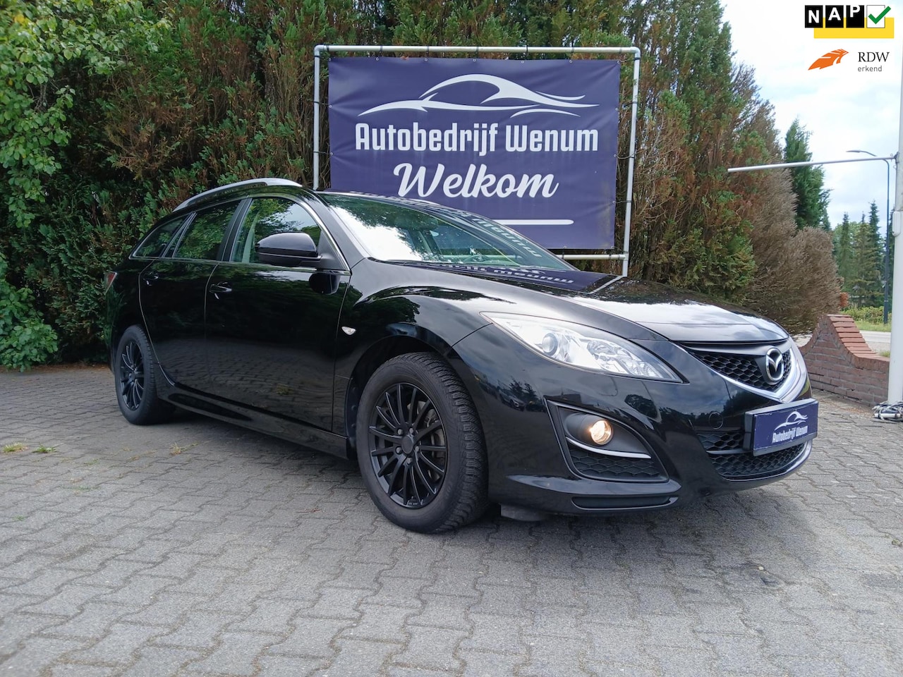 Mazda 6 Sportbreak - 1.8 GT-M line, BOSE, Cruise & Climate control, PDC, LM velgen, enz. - AutoWereld.nl
