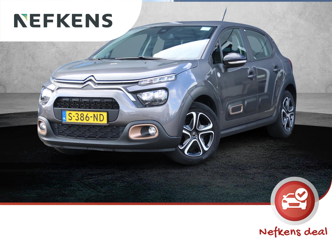 Citroën C3 - 1.2 P.T. C-Series | 1ste eigenaar | Navigatie d.m.v. Apple Carplay & Android Auto | Climat - AutoWereld.nl