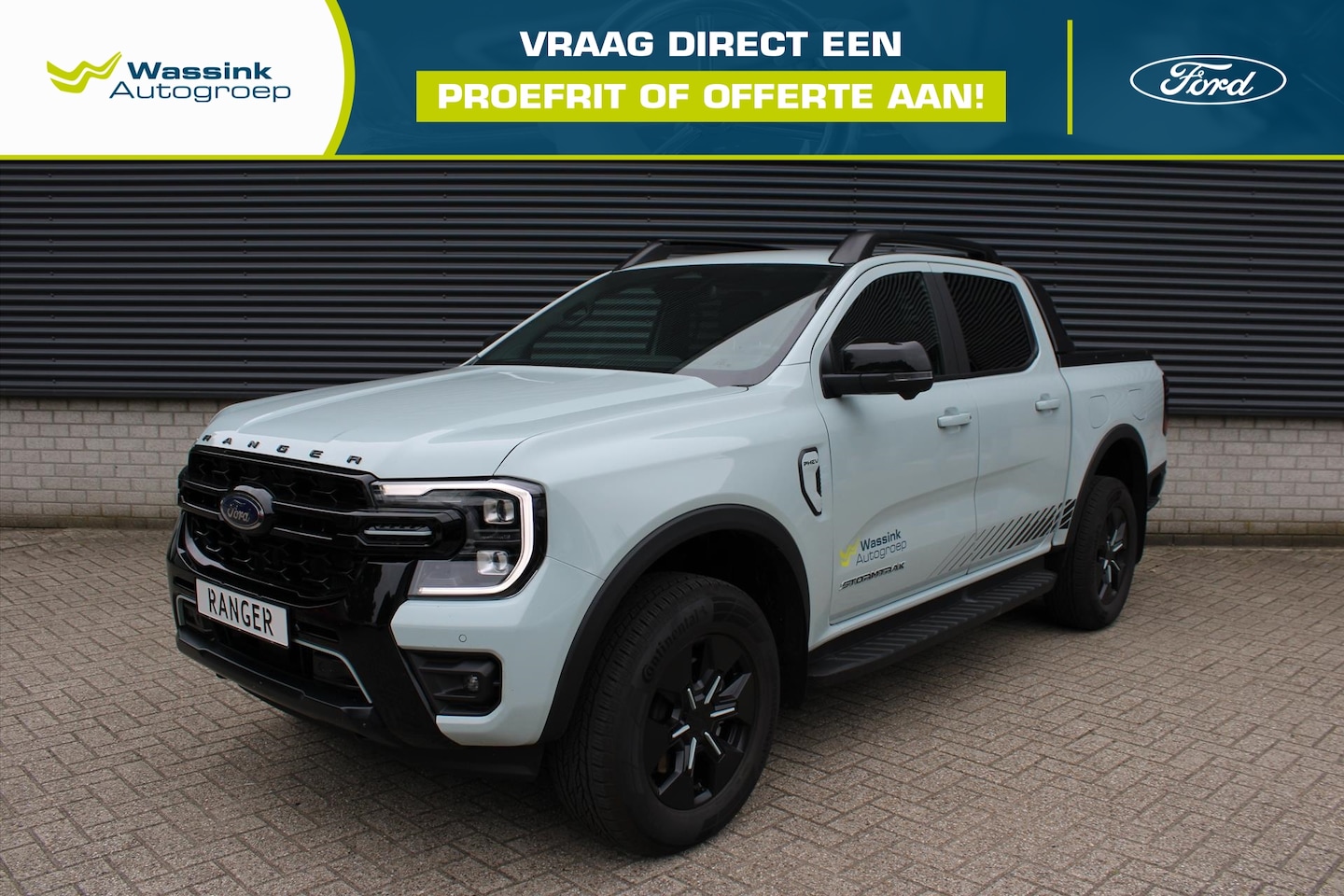 Ford Ranger - Stormtrak Double Cab 2.3 PHEV 278pk Automaat I Trekhaak I Matrix Led I 360 Camera I B&O Au - AutoWereld.nl