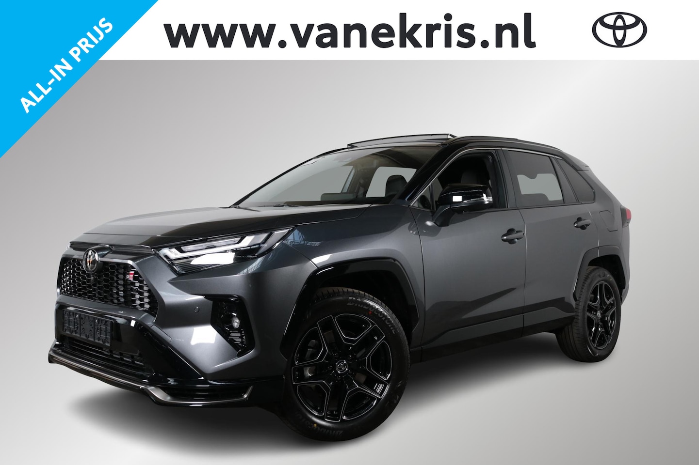 Toyota RAV4 - 2.5 Plug-in Hybrid AWD GR SPORT PLUS, Pano-dak , Nieuw, Direct leverbaar! - AutoWereld.nl