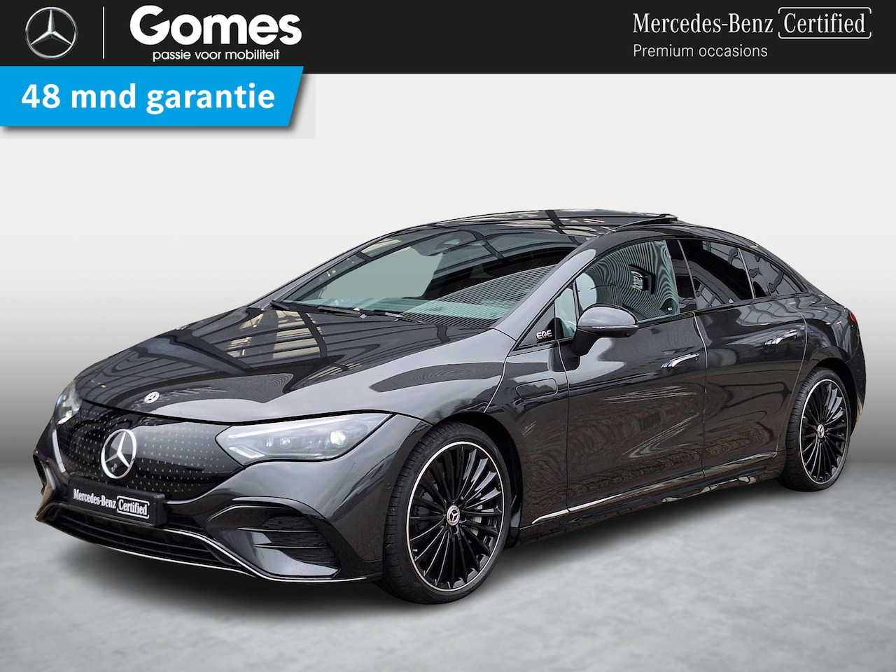 Mercedes-Benz EQE - 300 | Panoramadak | Luchtvering | AMG Night | Premium PLUS | Nightpakket | Panoramadak | L - AutoWereld.nl