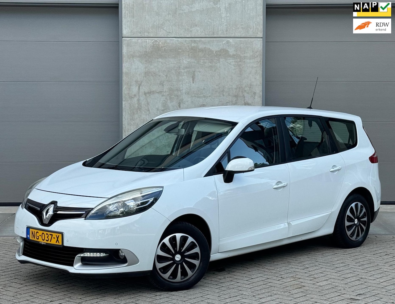 Renault Grand Scénic - 1.2 TCE 85KW 7P 2014 Wit CLIMA|NAP|NAVI - AutoWereld.nl