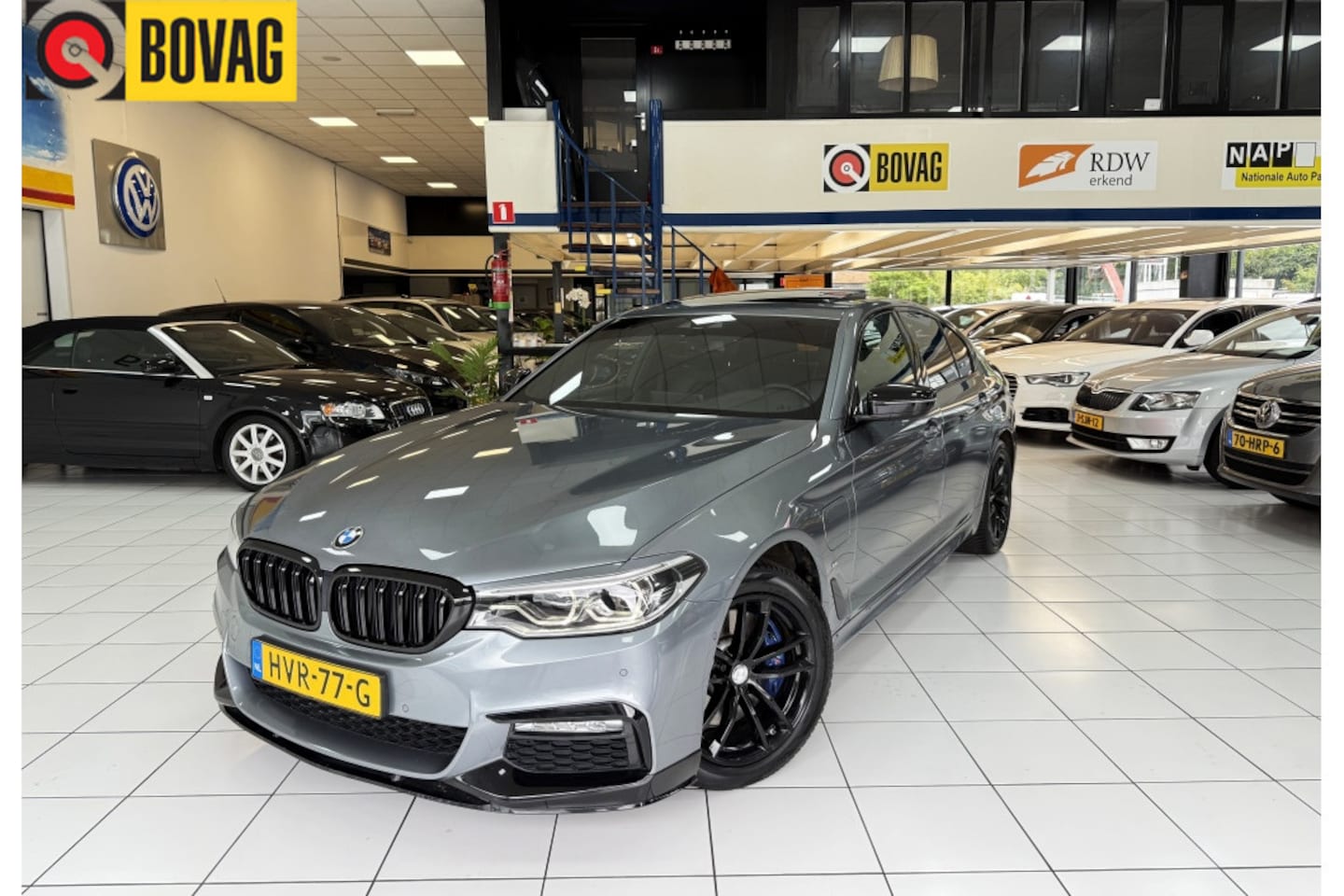 BMW 5-serie - 520i High Exe Bovag Garantie - AutoWereld.nl