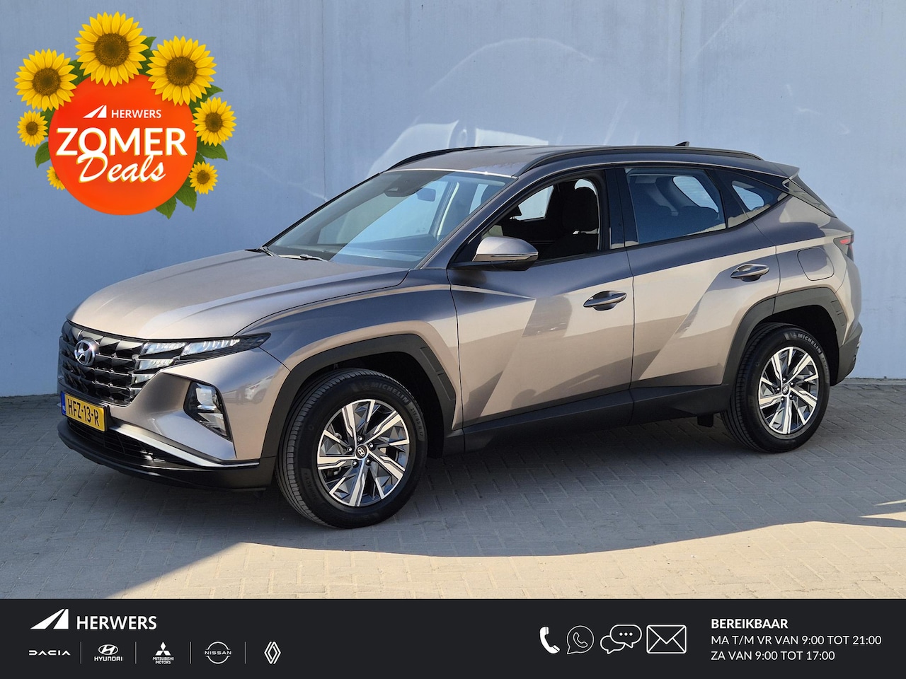 Hyundai Tucson - 1.6 T-GDI HEV 230pk Comfort Automaat / Apple Carplay Android Auto / Adaptief cruise contro - AutoWereld.nl