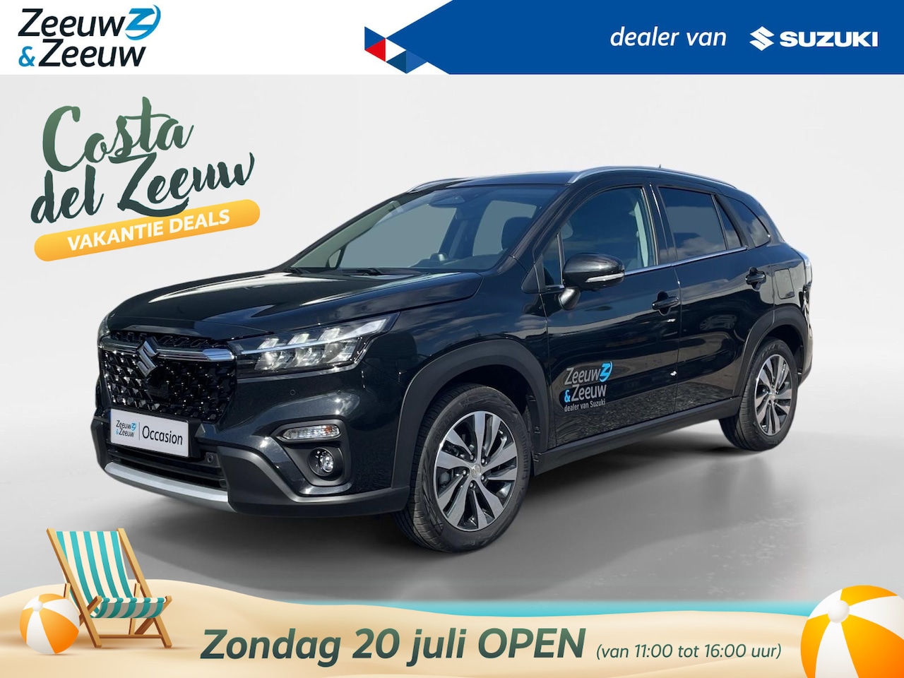 Suzuki S-Cross - 1.5 Hybrid Style 102pk | €3.000.- korting | Hoge zit | Navigatie | Lichtmetalen velgen - AutoWereld.nl