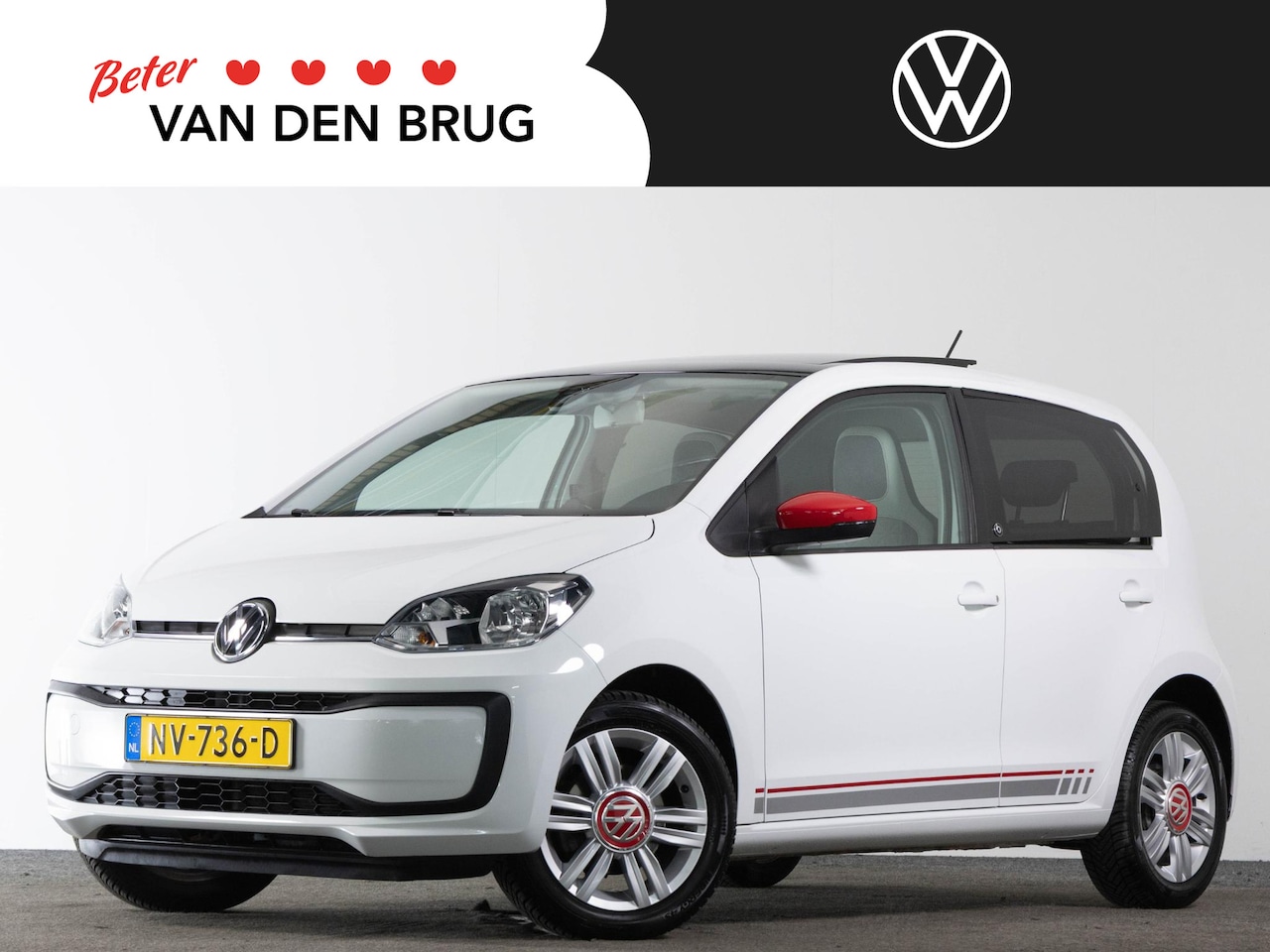 Volkswagen Up! - beats | Airco | Panoramadak | Beats Audio | - AutoWereld.nl