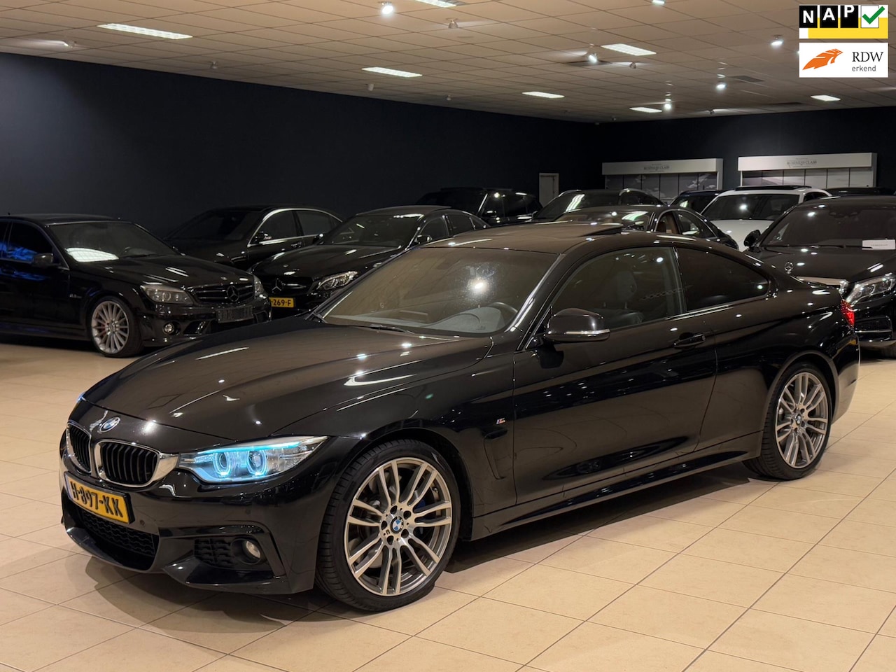 BMW 4-serie Coupé - 430d High Exe|M-SPORT|Opendak|Memory|Alcantara|Topstaat - AutoWereld.nl