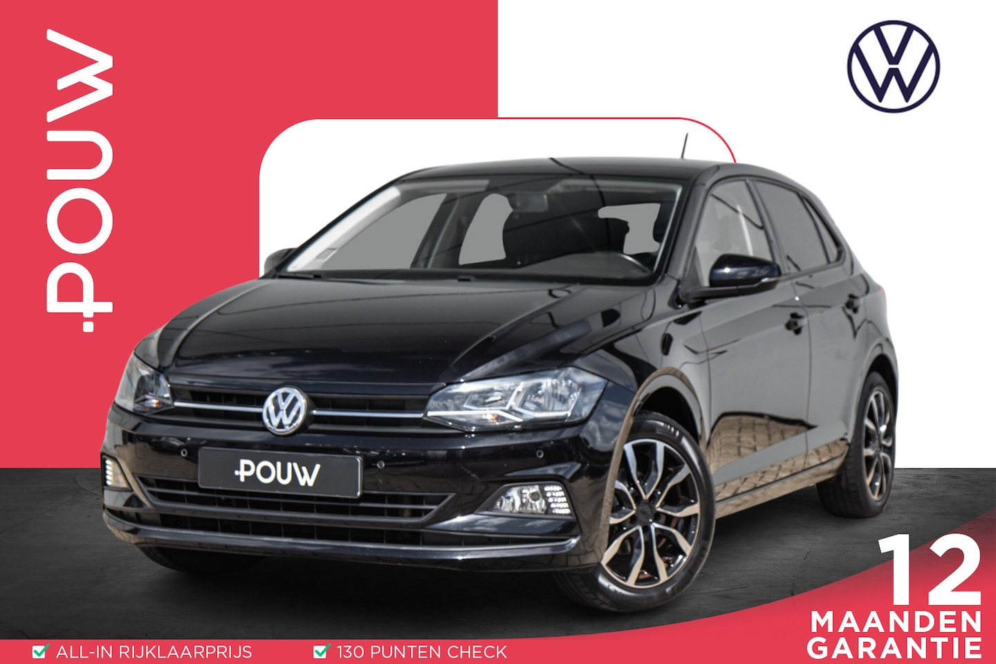 Volkswagen Polo - 1.0 TSI 95pk Comfortline | cruise control adaptief | Apple Carplay/Android Auto | navigati - AutoWereld.nl