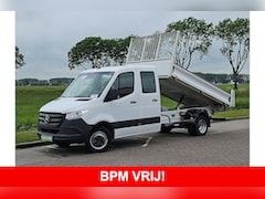 Mercedes-Benz Sprinter - 514 L3H2 Dubbele Cabine 3.5T-Trekhaak Kipper Airco Euro6 143Pk