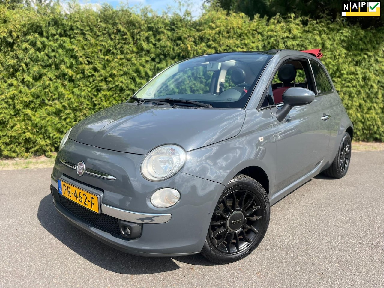 Fiat 500 - 0.9 TwinAir Cabrio Leer LM16" - AutoWereld.nl