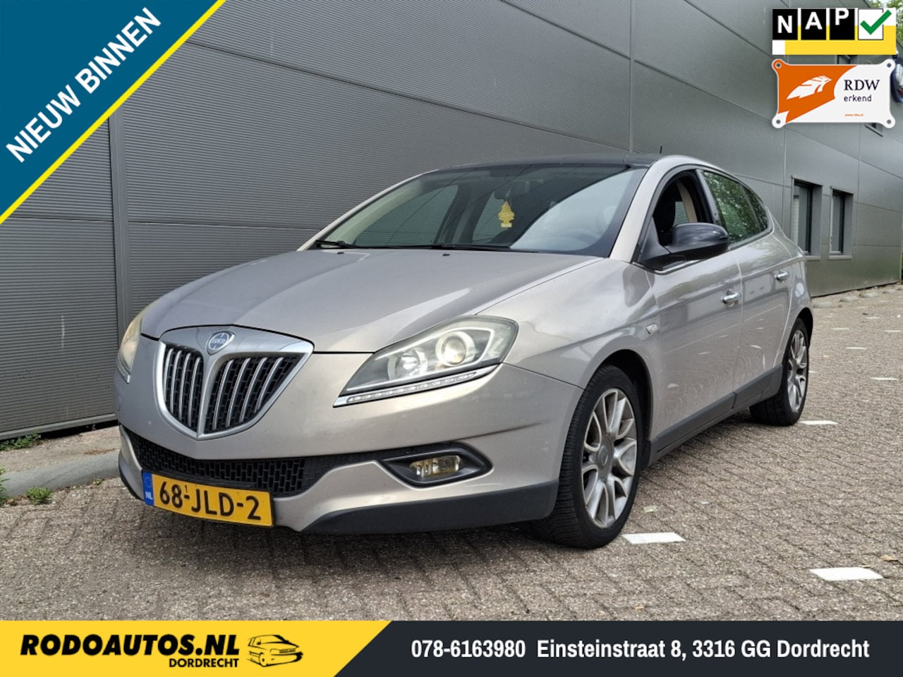 Lancia Delta - 1.4-16V Argento Ac/Pano Nw Koppeling! - AutoWereld.nl