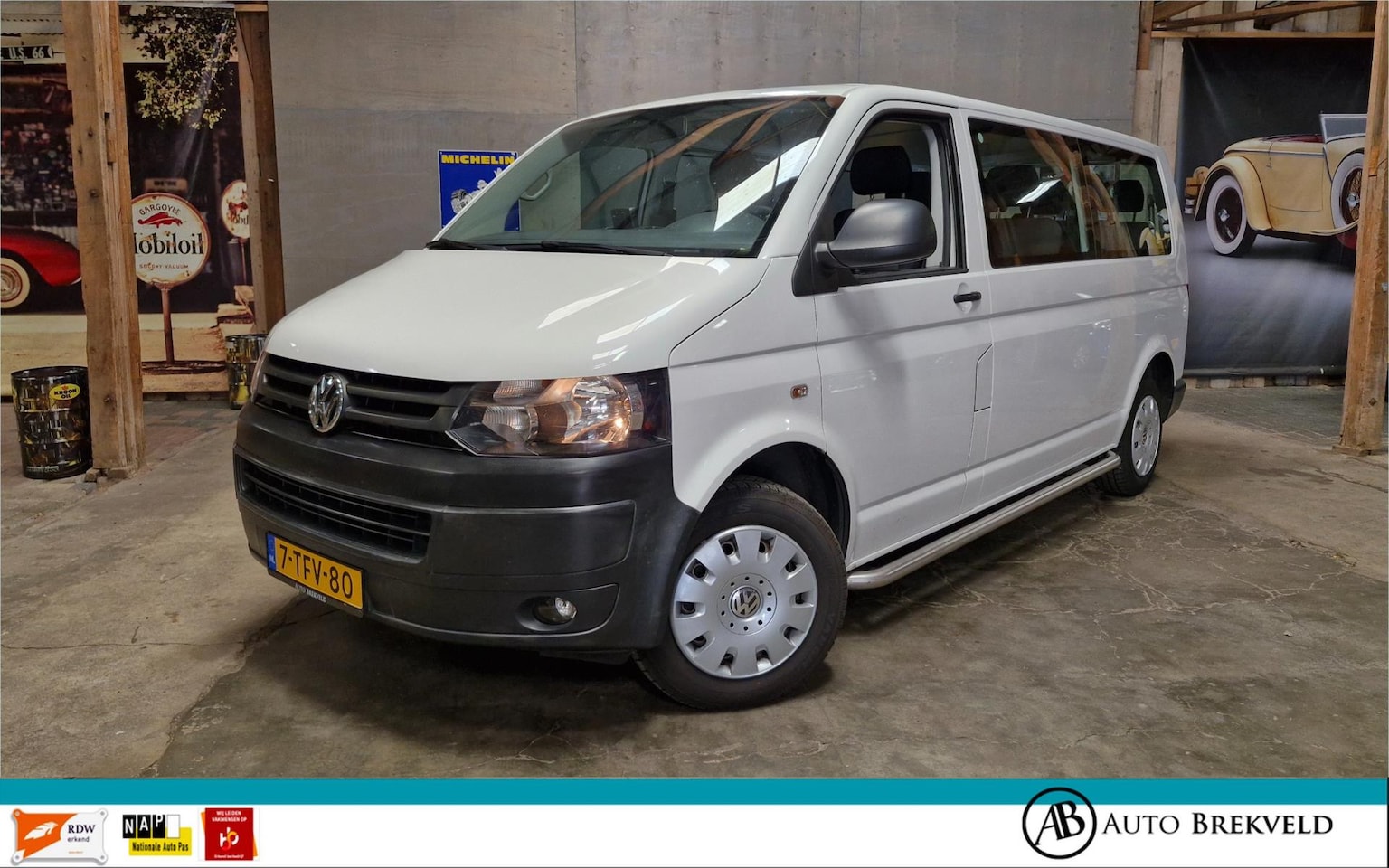 Volkswagen Transporter Kombi - 2.0 TDI L2H1 BM Comfortline 140PK AUTOMAAT | Cruise | Airco - AutoWereld.nl