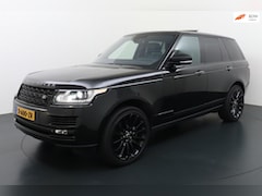 Land Rover Range Rover - 5.0 V8 Autobiography Black supercharged, massage, softclose, tv's, 22 inch