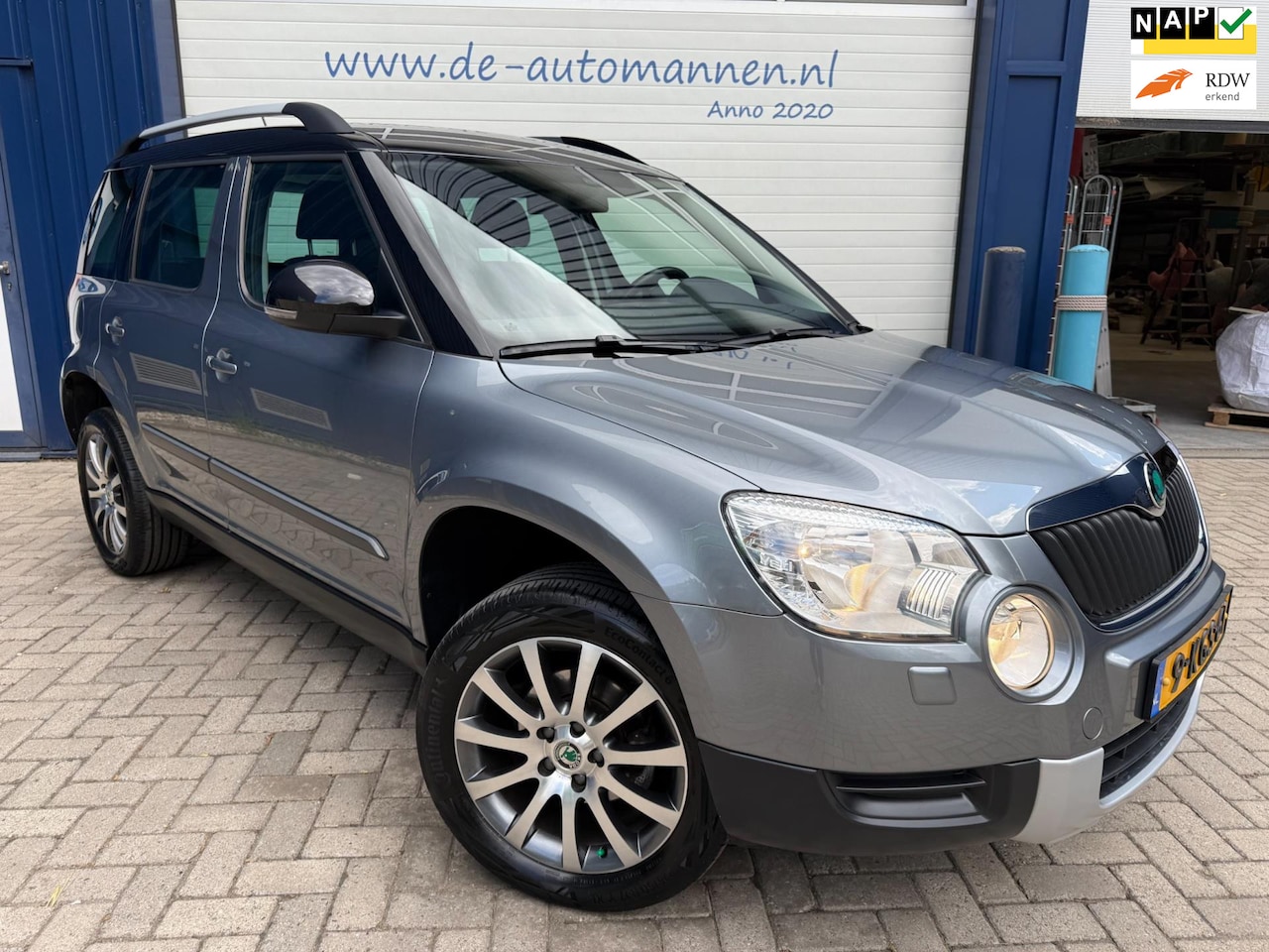 Skoda Yeti - 1.2 TSI 105pk DSG Automaat Adventure / 1e EIG / NAVI / TREKHAAK / ECC / SKODA ONDERHOUDEN - AutoWereld.nl