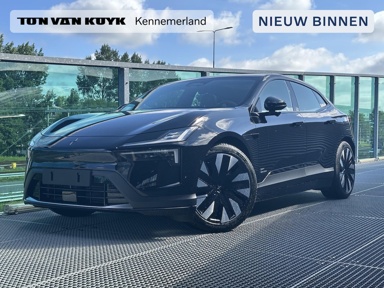 Polestar 4 - Long Range Single motor 100 kWh / Pano. dak / Head-up display / Pilot pack / Elek. voorsto - AutoWereld.nl