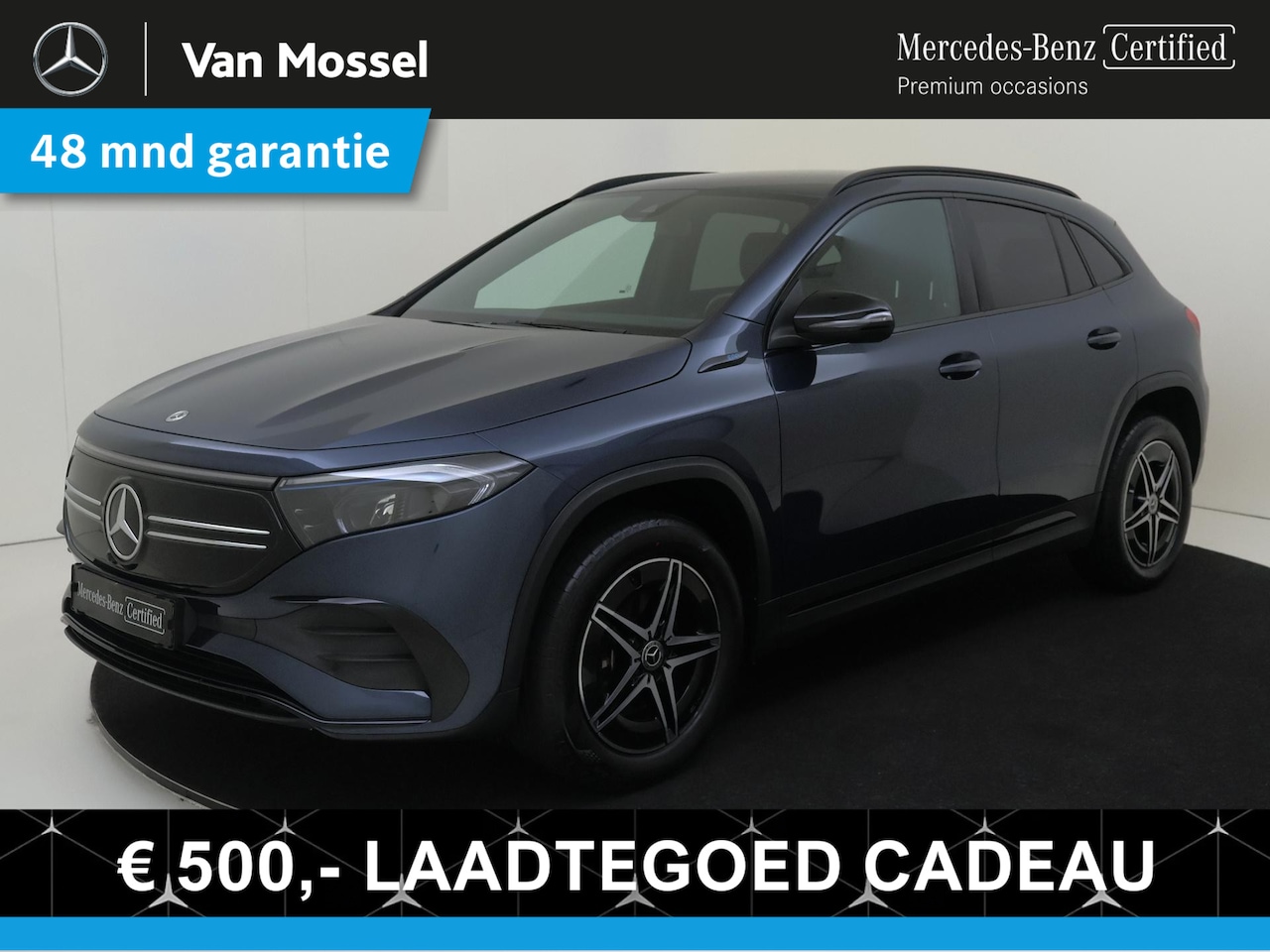Mercedes-Benz EQA - 250 Business Solution AMG 67 kWh / Night/ Sfeerverlichting - AutoWereld.nl