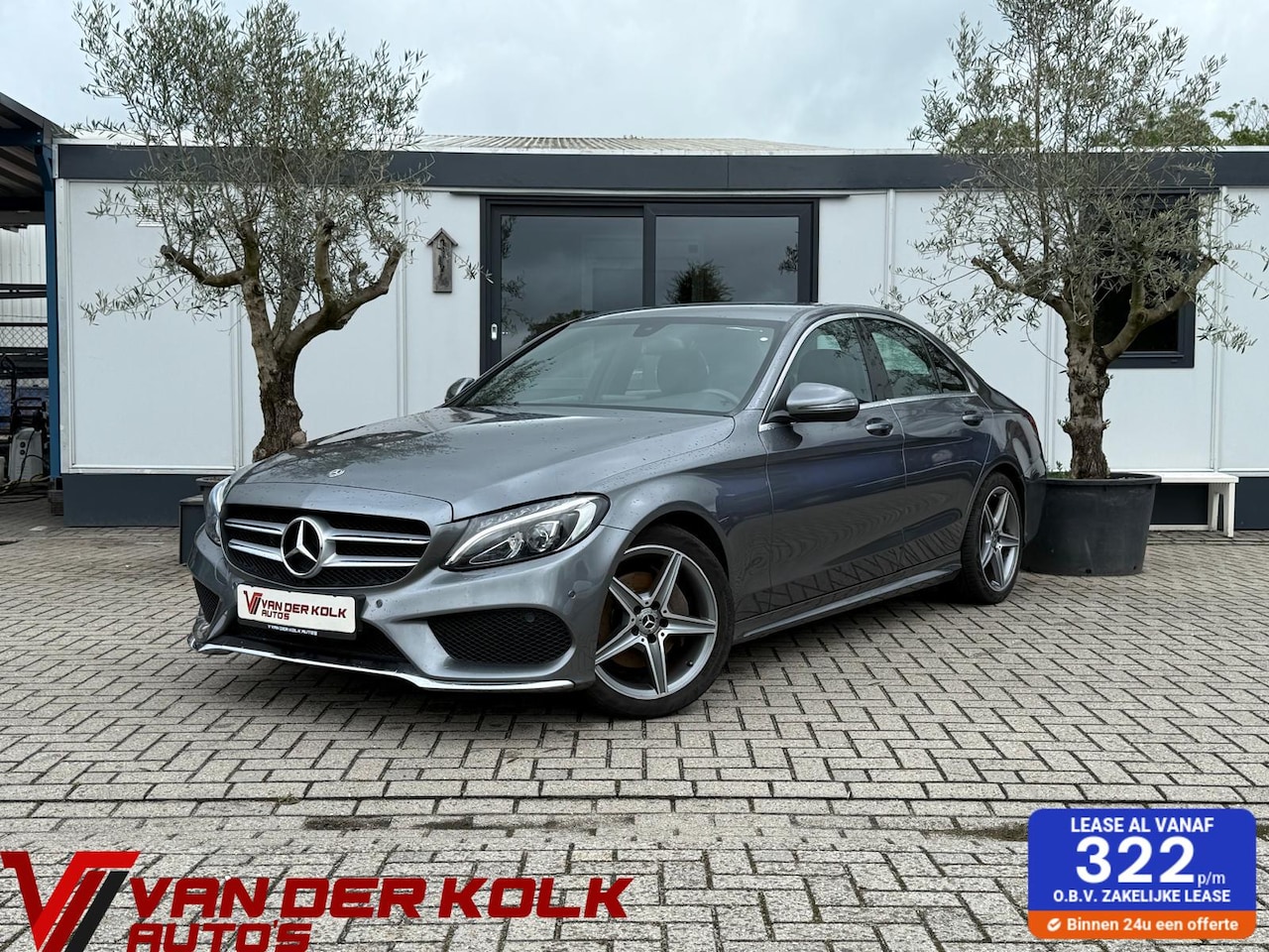 Mercedes-Benz C-klasse - AMG Pakket Navi Cruise Climate Camera Sensoren - AutoWereld.nl