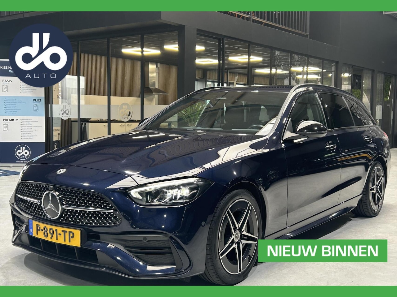 Mercedes-Benz C-klasse Estate - 200 AMG Line SFEER VERLICHTING I LASER LED I DIGI DASHB. I TREKHAAK I ORG.NL + NAP + DEALE - AutoWereld.nl