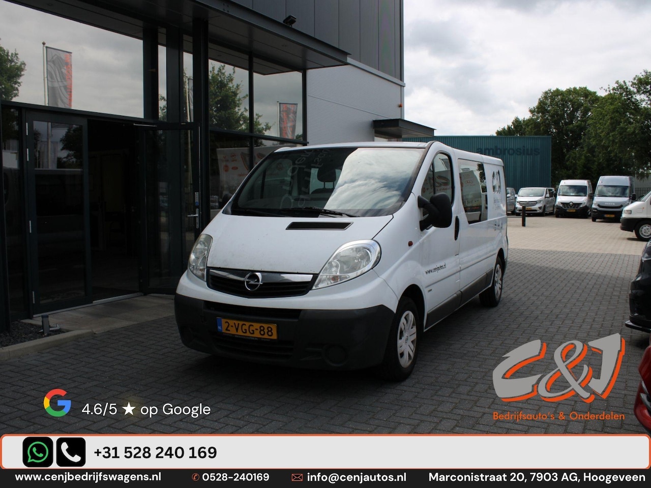 Opel Vivaro - 2.0 CDTI L2H1 dubbele cabine airco injector defect. - AutoWereld.nl
