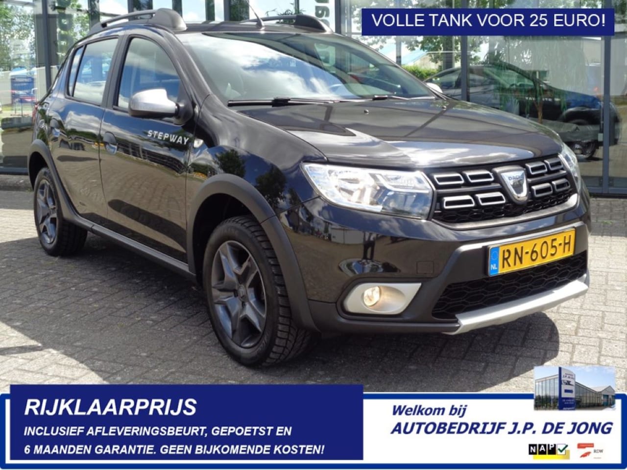 Dacia Sandero - 0.9 TCe Bi-Fuel Stepway Laureate LPG-G3 Navi Camera Airco Cruise Trekhaak Parkeersensor - AutoWereld.nl